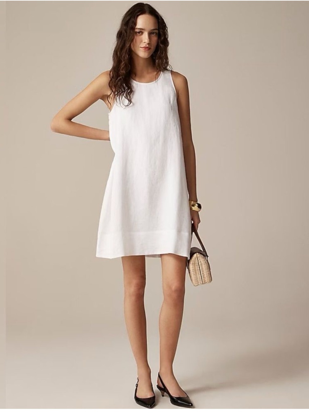 JCrew Maxine Linen Dress